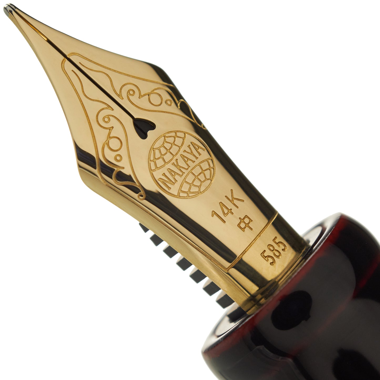 Nakaya Dorsal Fin Version 2 Kuro-tamenuri - nibs.com