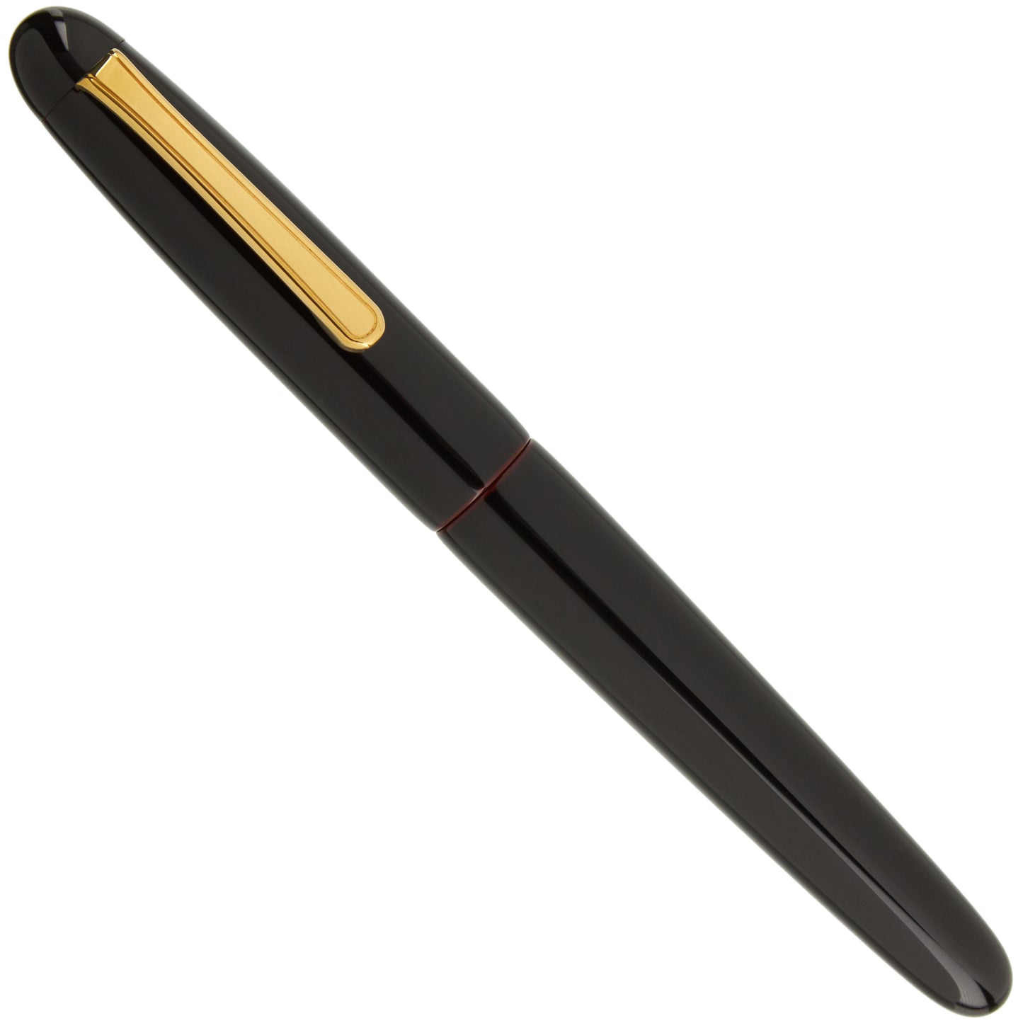Nakaya Portable Writer Lotus Maki-e Kuro-tamenuri - nibs.com