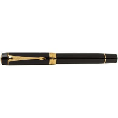 Parker Duofold Centennial Classic Black Gold Trim – Nibs.com