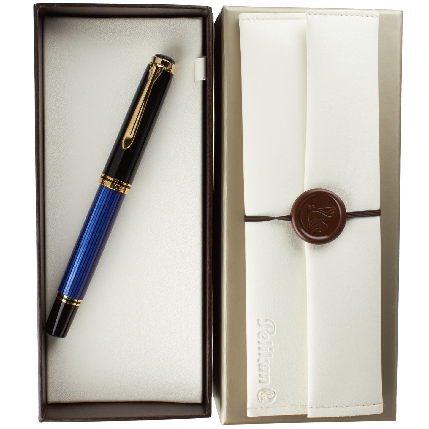 Pelikan Souverän M800 Blue Stripe - nibs.com