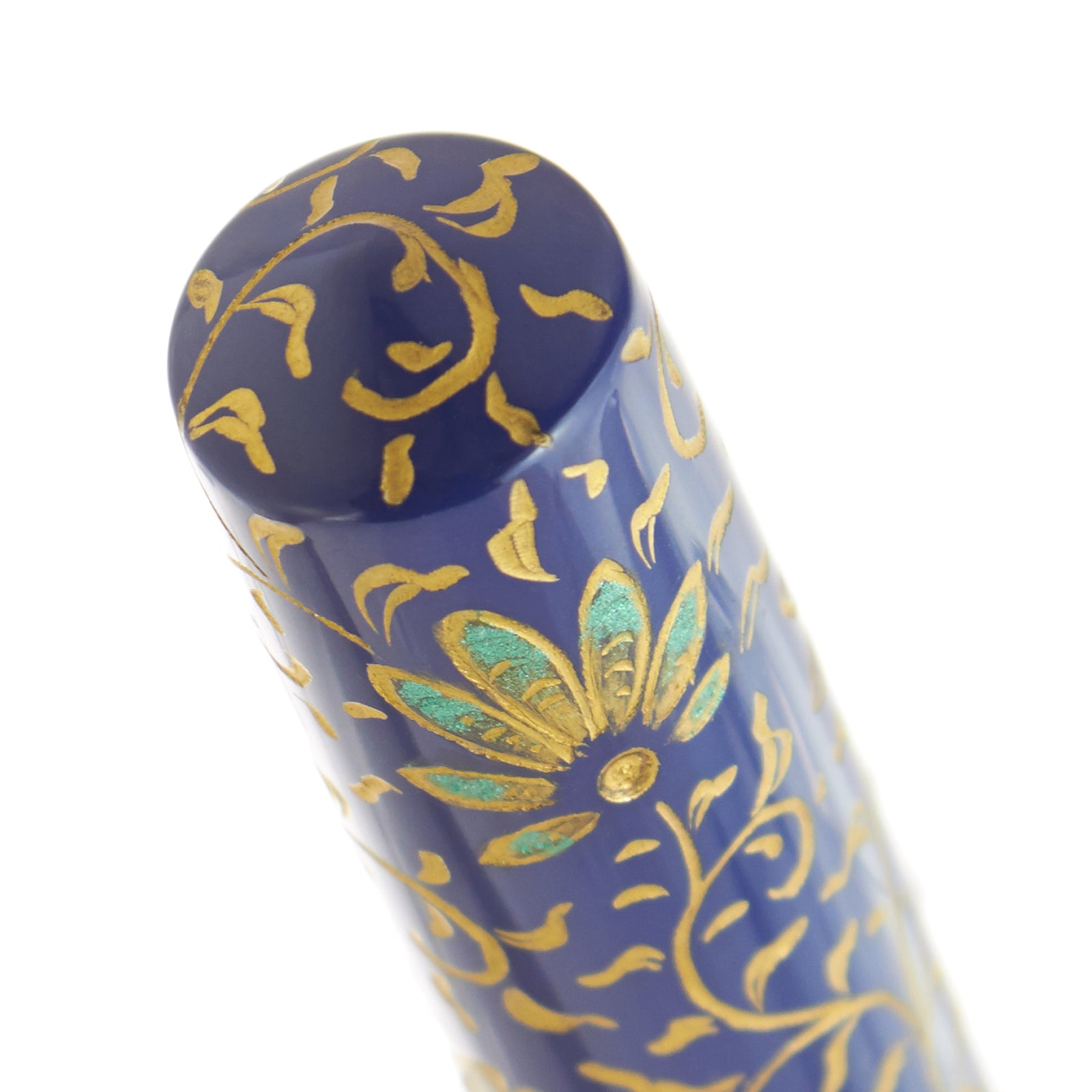 Nakaya Piccolo Cigar Chinkin Palmet Kikyo Colored Powders - nibs.com