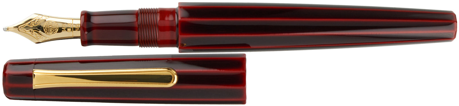 Nakaya Decapod Writer Aka-tamenuri ST - nibs.com