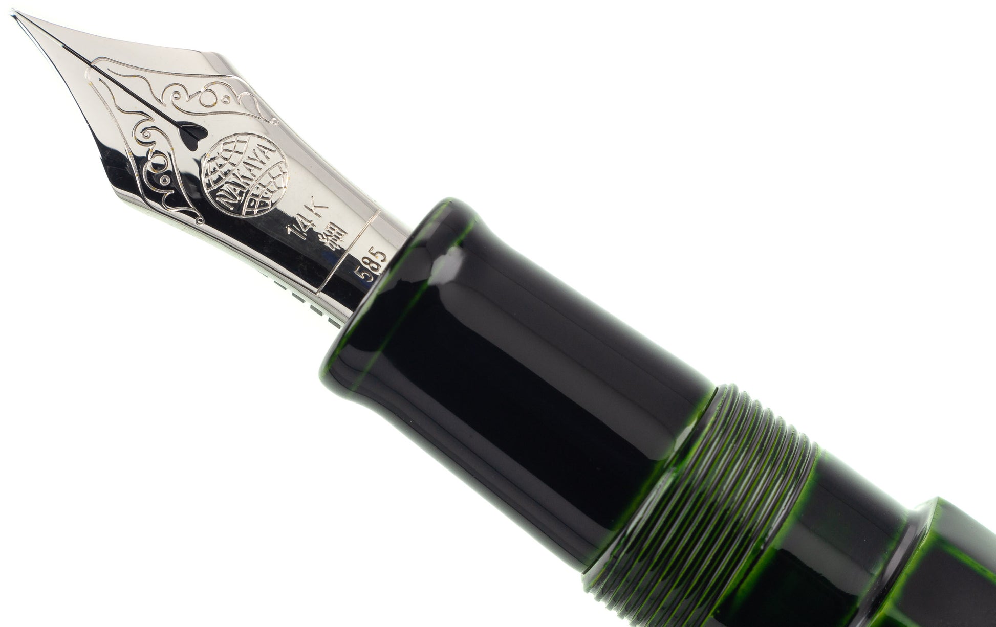 Nakaya Decapod Cigar Midori-tamenuri TW - nibs.com