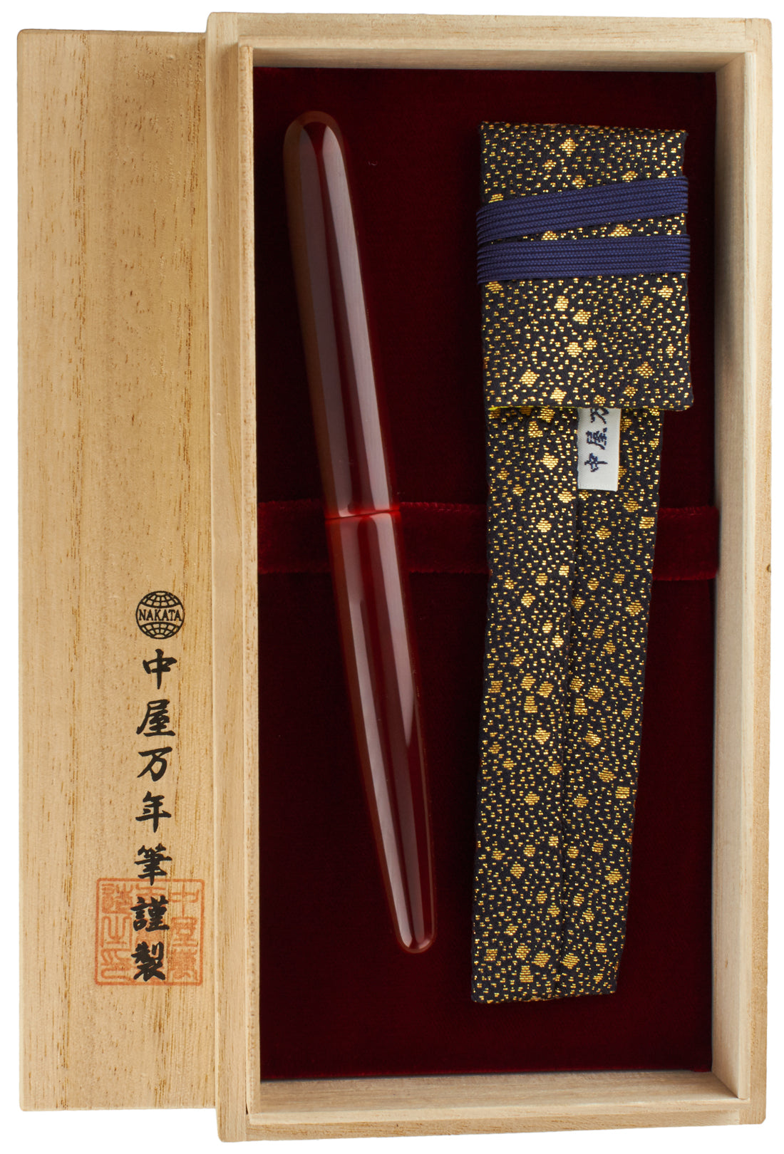 Nakaya Long Cigar Aka-tamenuri - nibs.com