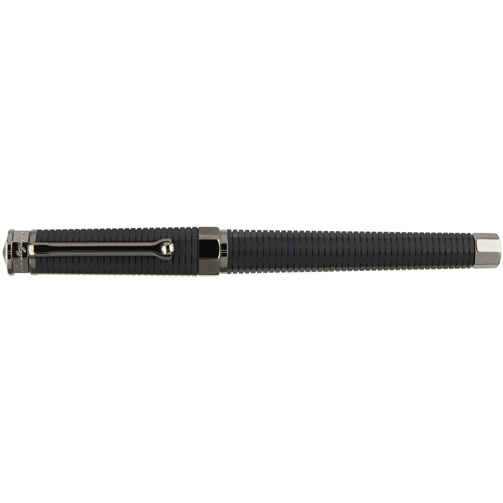 Montegrappa NeroUno Linea Chrome Trim - nibs.com