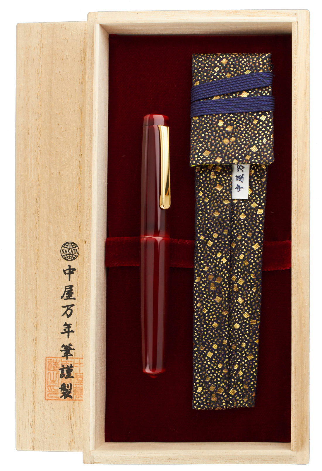 Nakaya Piccolo Writer Aka-tamenuri - nibs.com