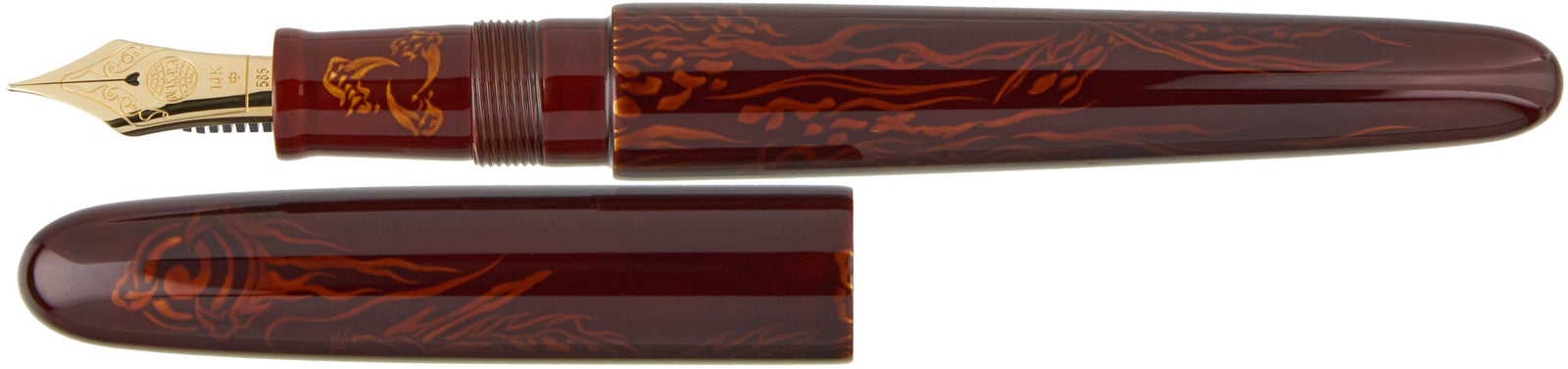 Nakaya Portable Cigar Ascending Dragon 3 - nibs.com