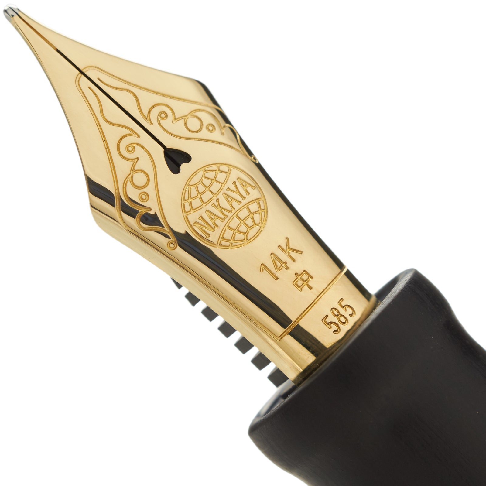 Nakaya Long Cigar Matte Black Hairline - nibs.com