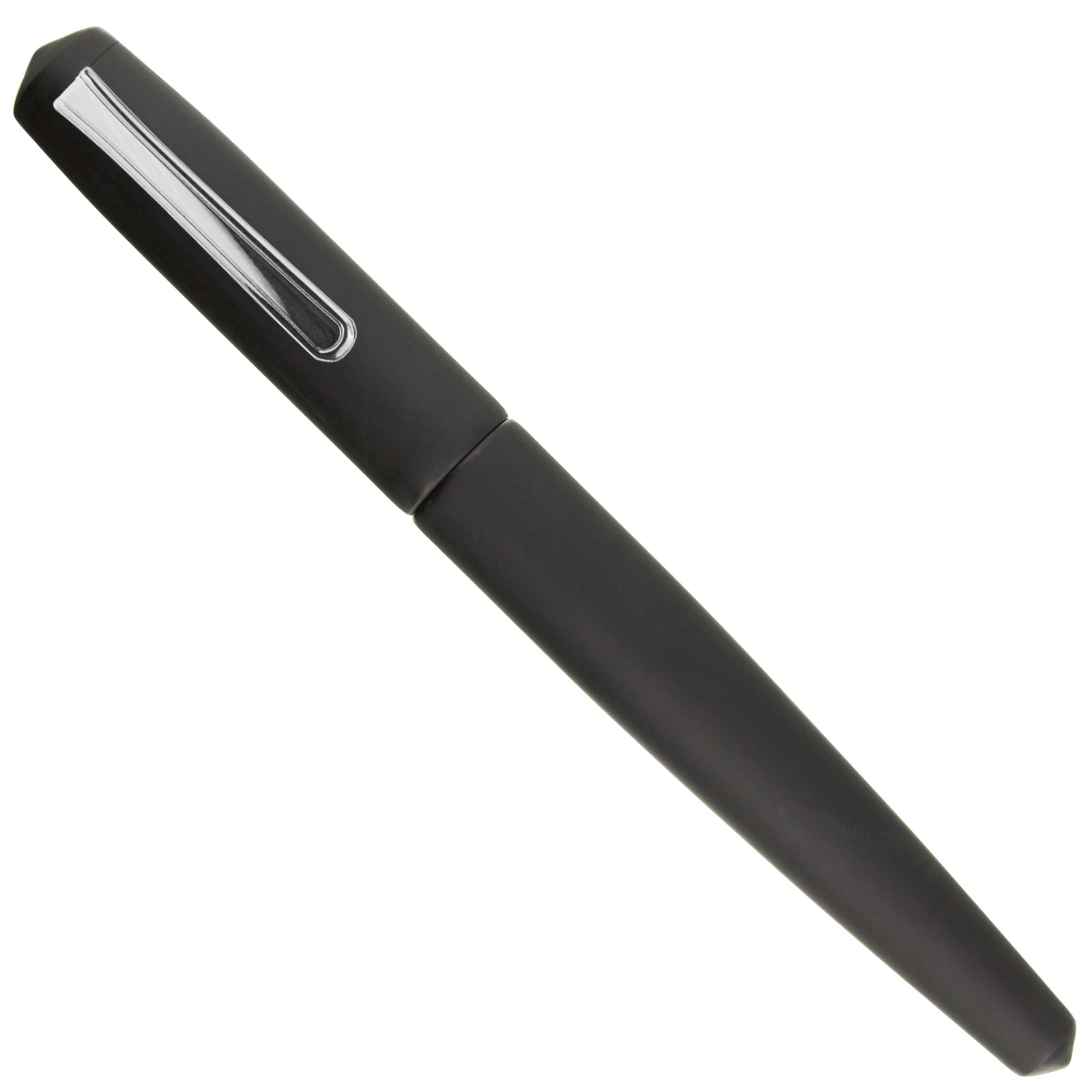 Nakaya Naka-ai Writer Ballpen Matte Black Chrome - nibs.com