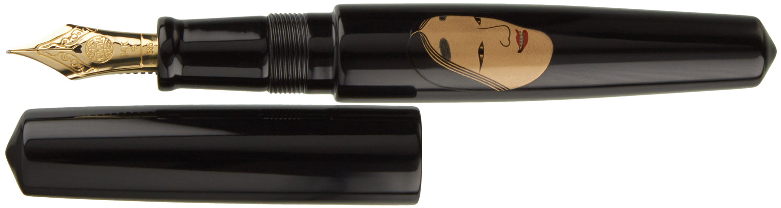 Nakaya Piccolo Cigar Noh Mask - nibs.com