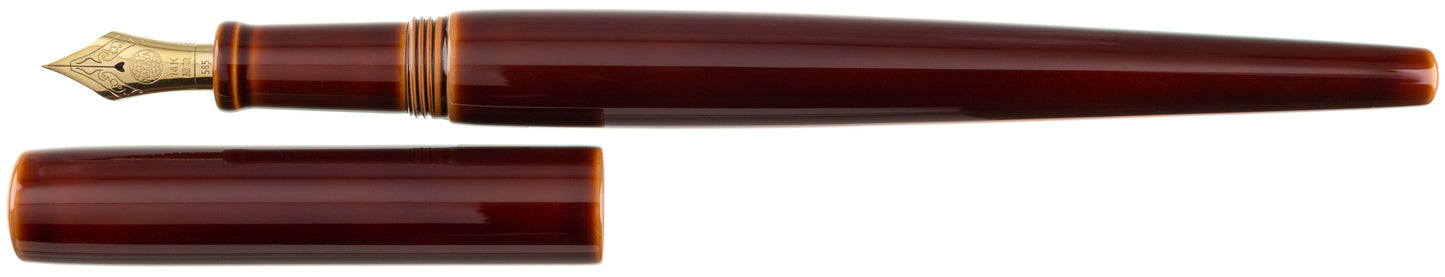 Nakaya Desk Pen Toki-tamenuri - nibs.com