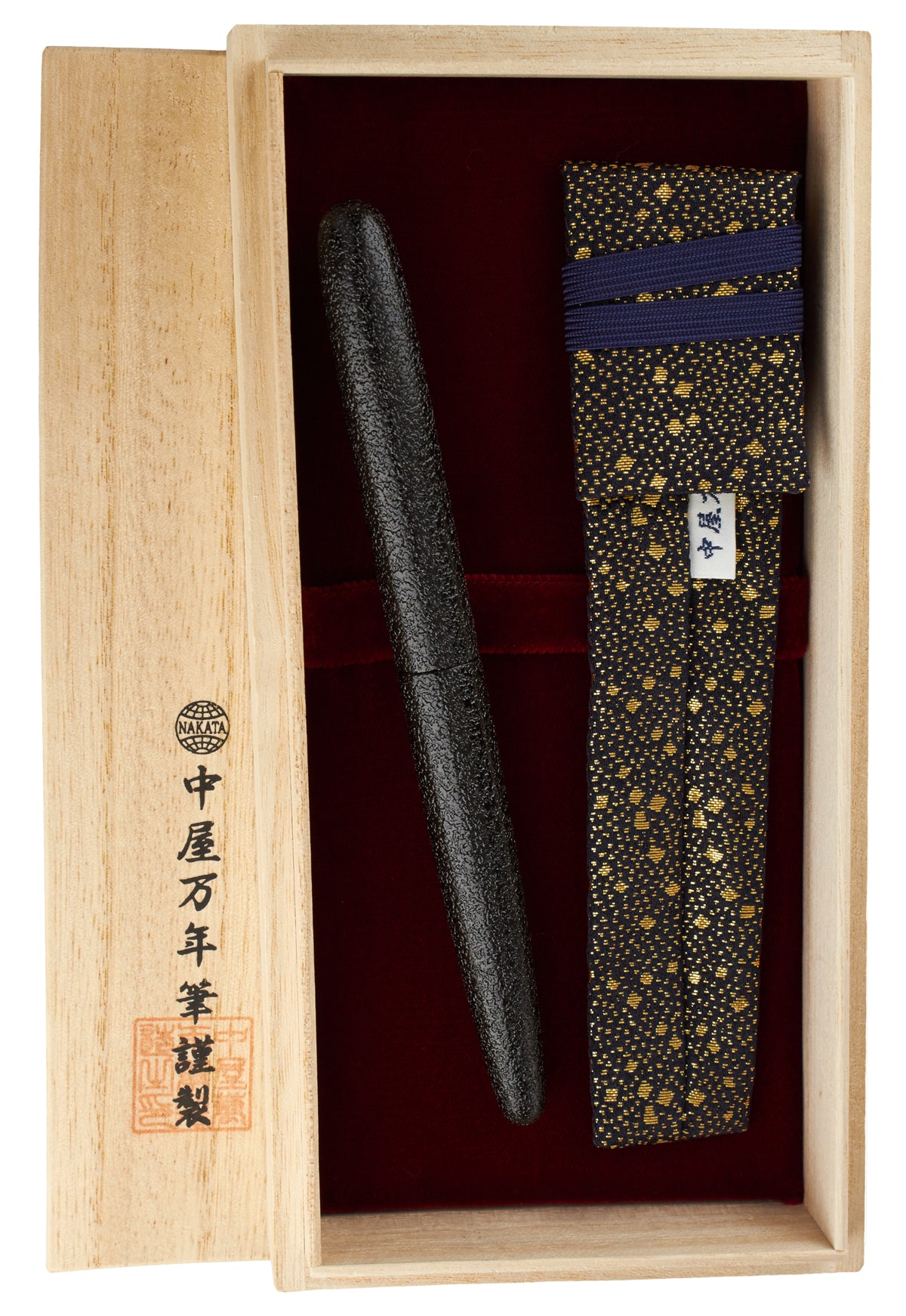 Nakaya Long Cigar Ishime-Kanshitsu Black - nibs.com