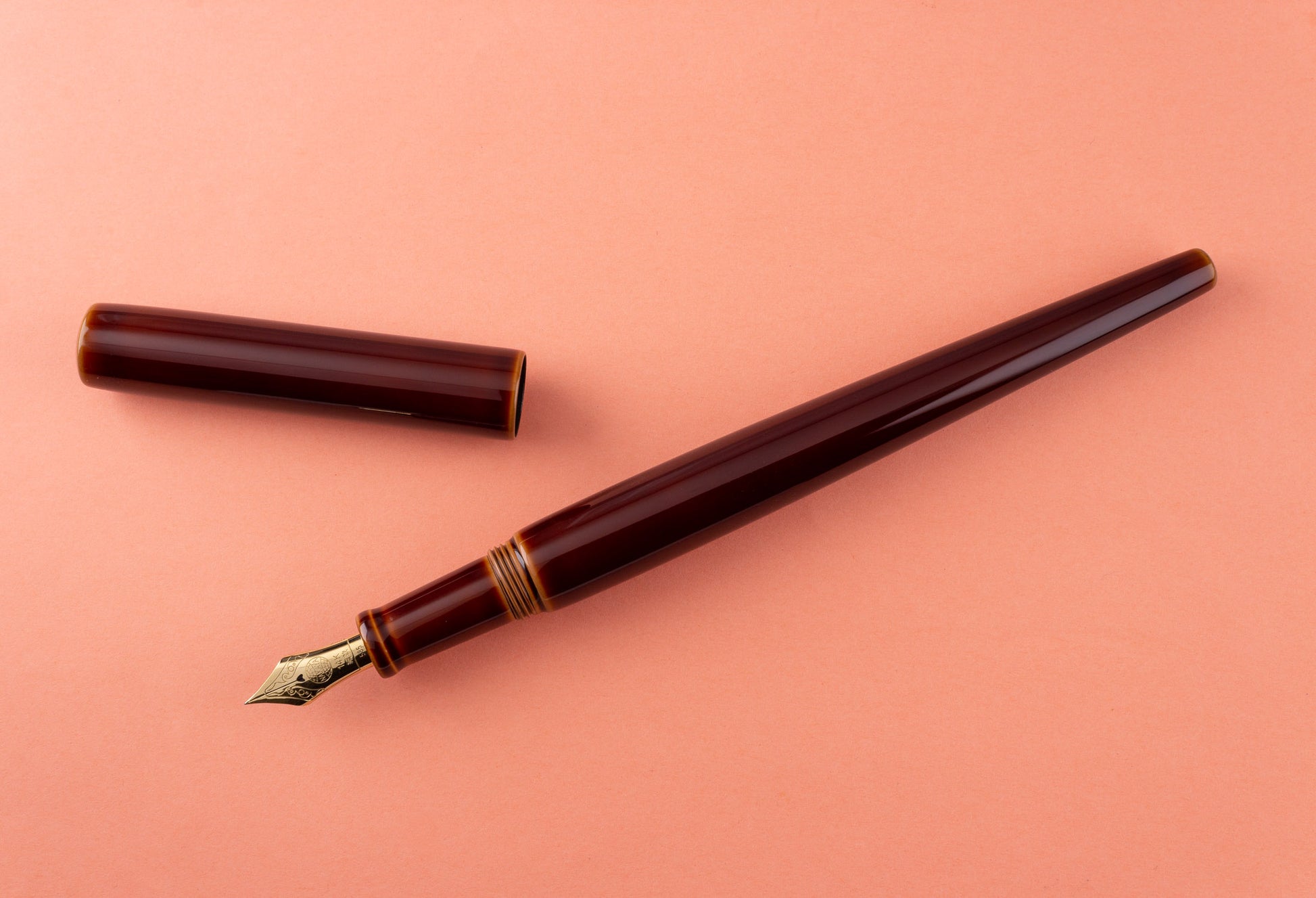 Nakaya Desk Pen Toki-tamenuri - nibs.com