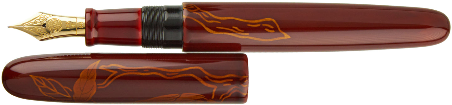 Nakaya Portable Cigar Owl Urushi - nibs.com