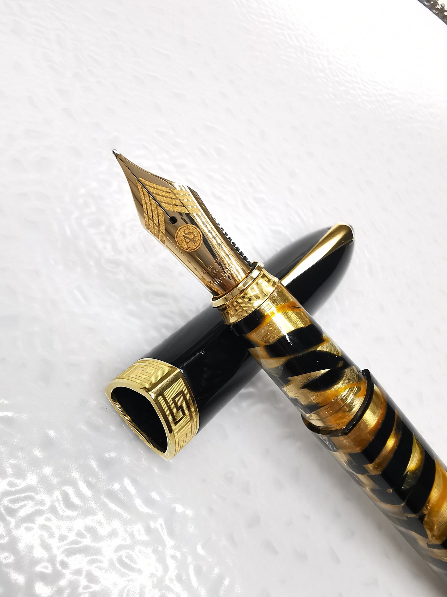 ASC Triangolo Black Lucens Gold Limited Edition - nibs.com