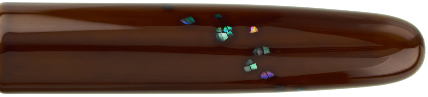 Nakaya 17mm Portable Cigar Blue Rose with Raden - nibs.com