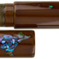 Nakaya 17mm Portable Cigar Blue Rose with Raden - nibs.com