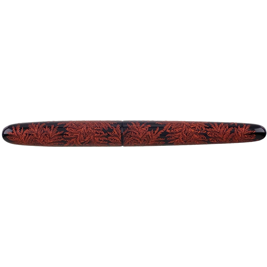 Nakaya Portable Cigar Shinobu Black Red - nibs.com