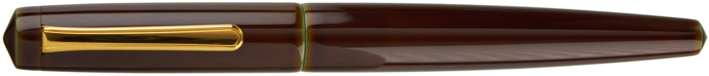 Nakaya Naka-ai Writer Ballpen Heki-tamenuri Gold - nibs.com