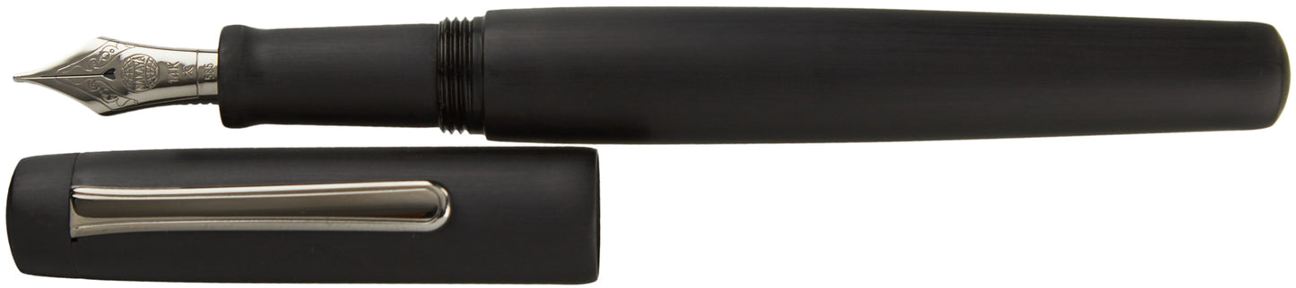 Nakaya Neo Standard Matte Black Hairline - nibs.com