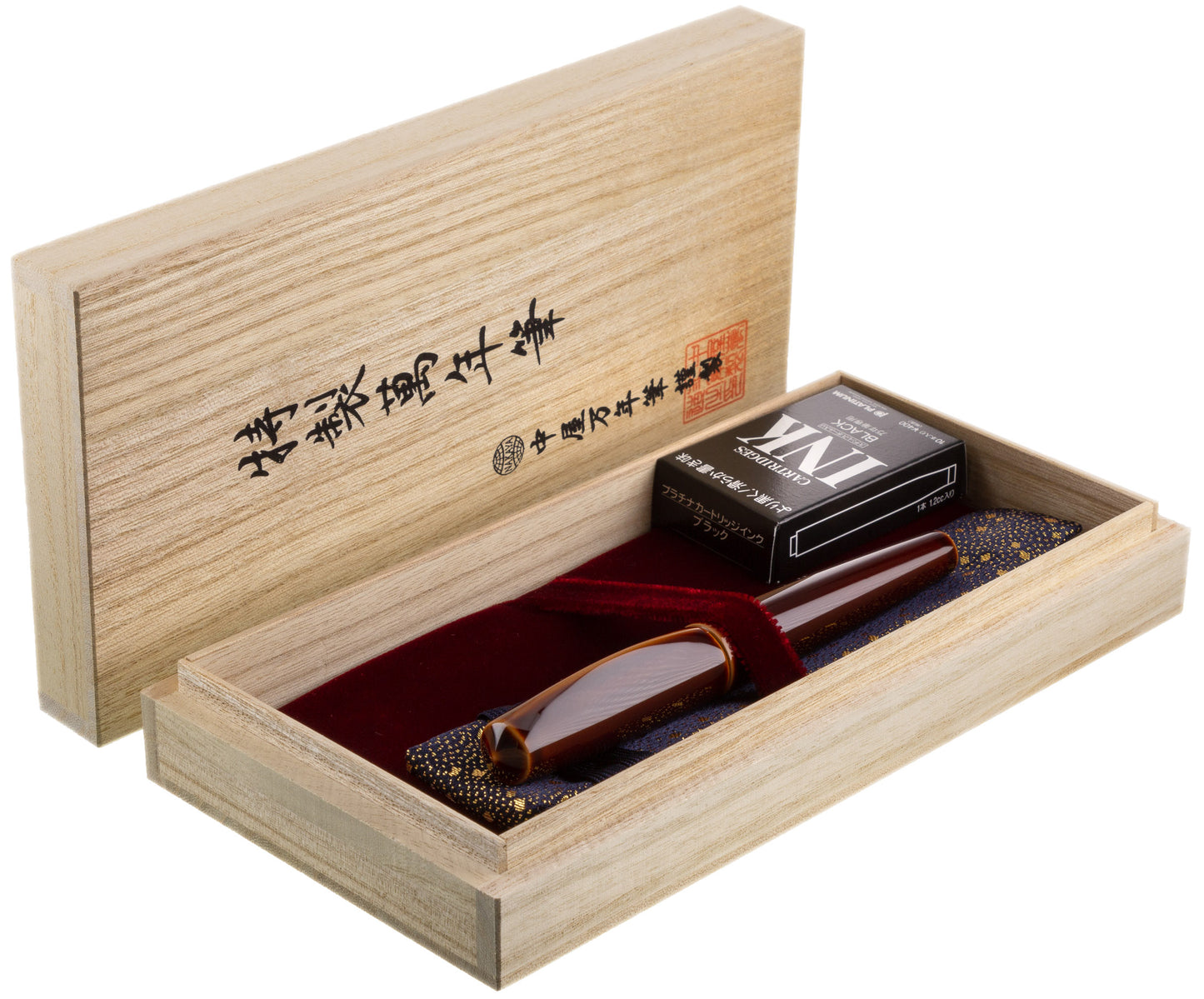 Nakaya Dorsal Fin Version 1 Toki-tamenuri - nibs.com