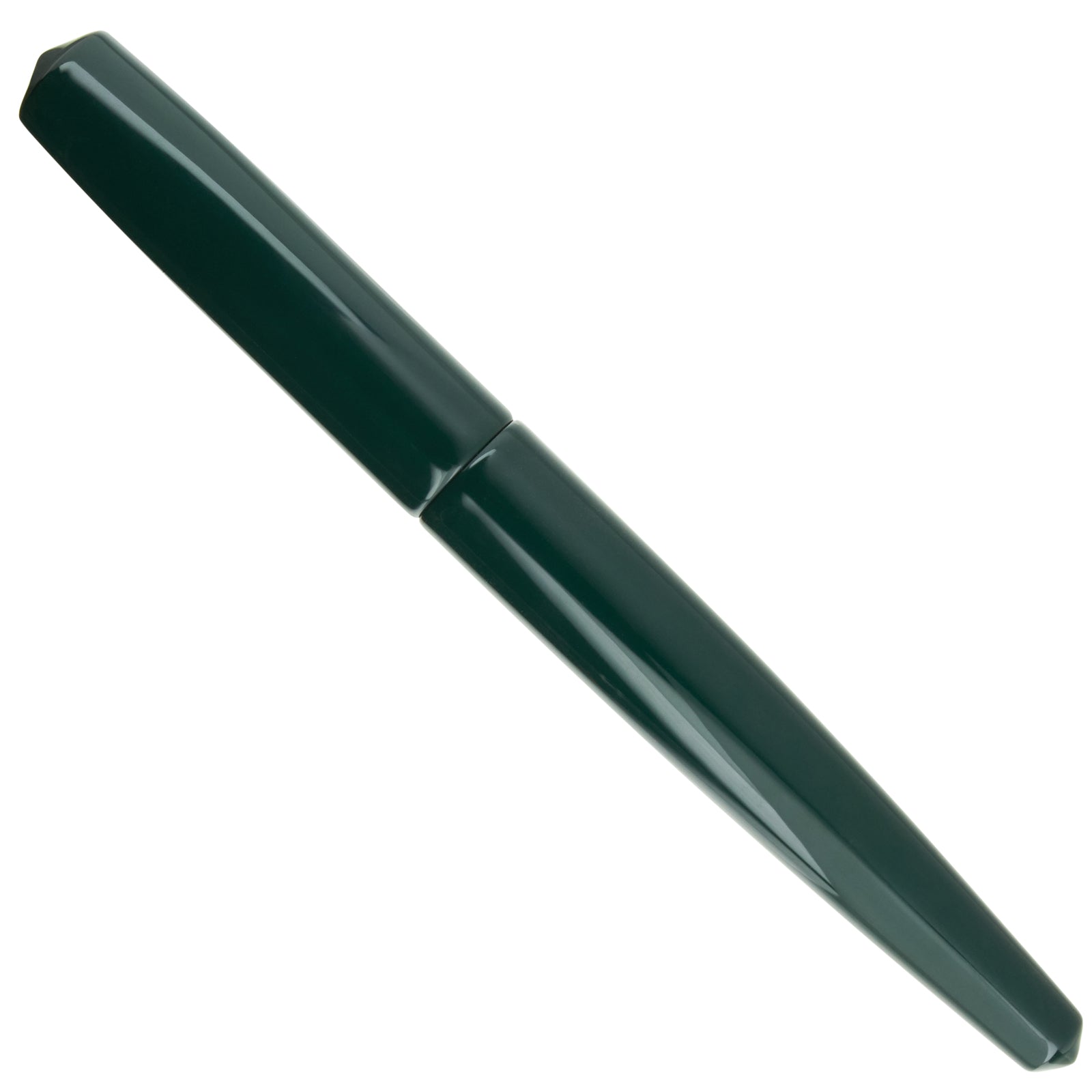 Nakaya Naka-ai Cigar Ballpen Midori Chrome - nibs.com