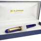 Platinum Century Chartres Blue Gold - nibs.com
