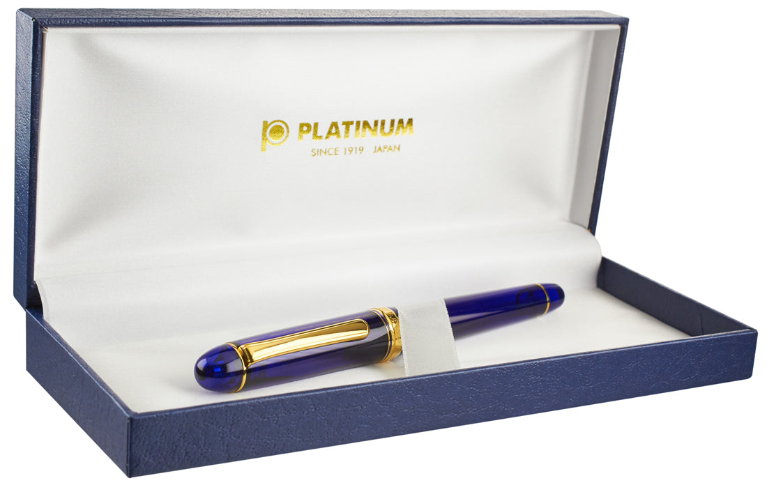 Platinum Century Chartres Blue Gold - nibs.com