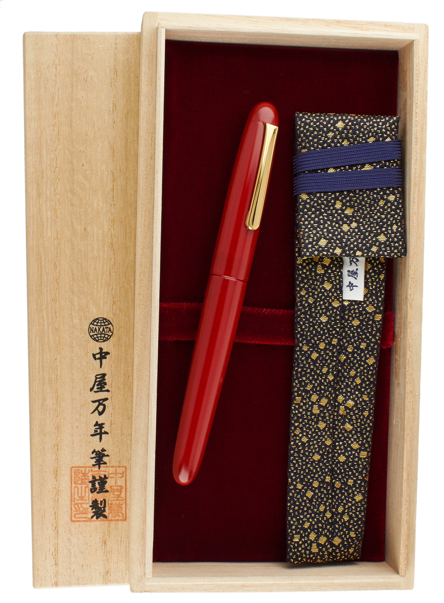 Nakaya Portable Writer Shu Unpolished - nibs.com
