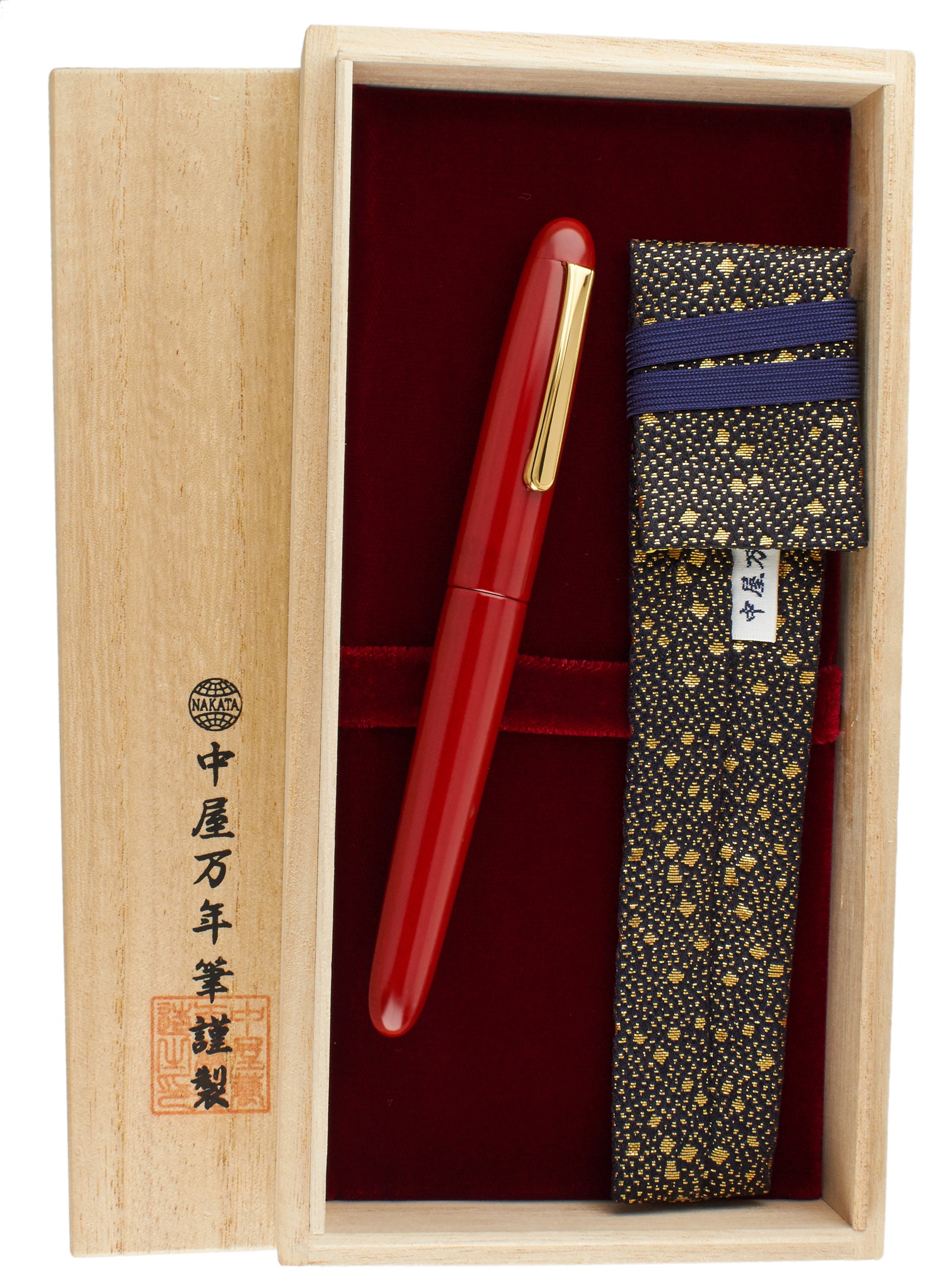 Nakaya Portable Writer Shu Unpolished - nibs.com
