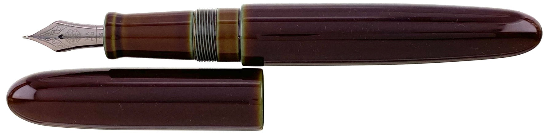 Nakaya 17mm Portable Cigar Heki-tamenuri - nibs.com