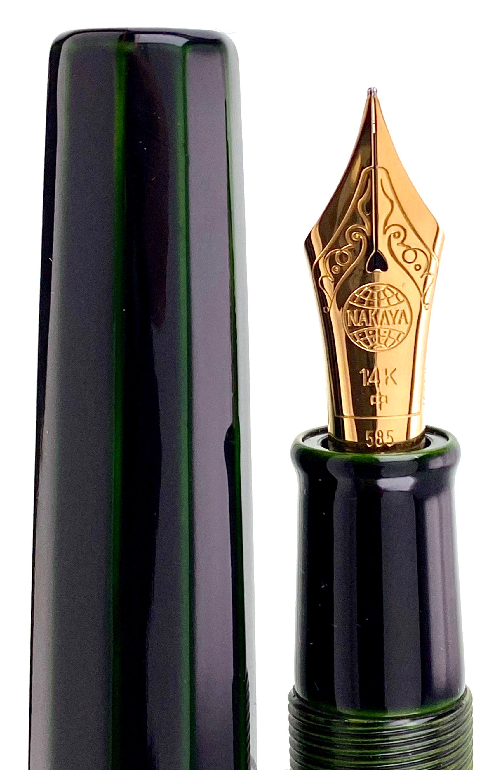 Nakaya Decapod Cigar Midori-tamenuri - nibs.com