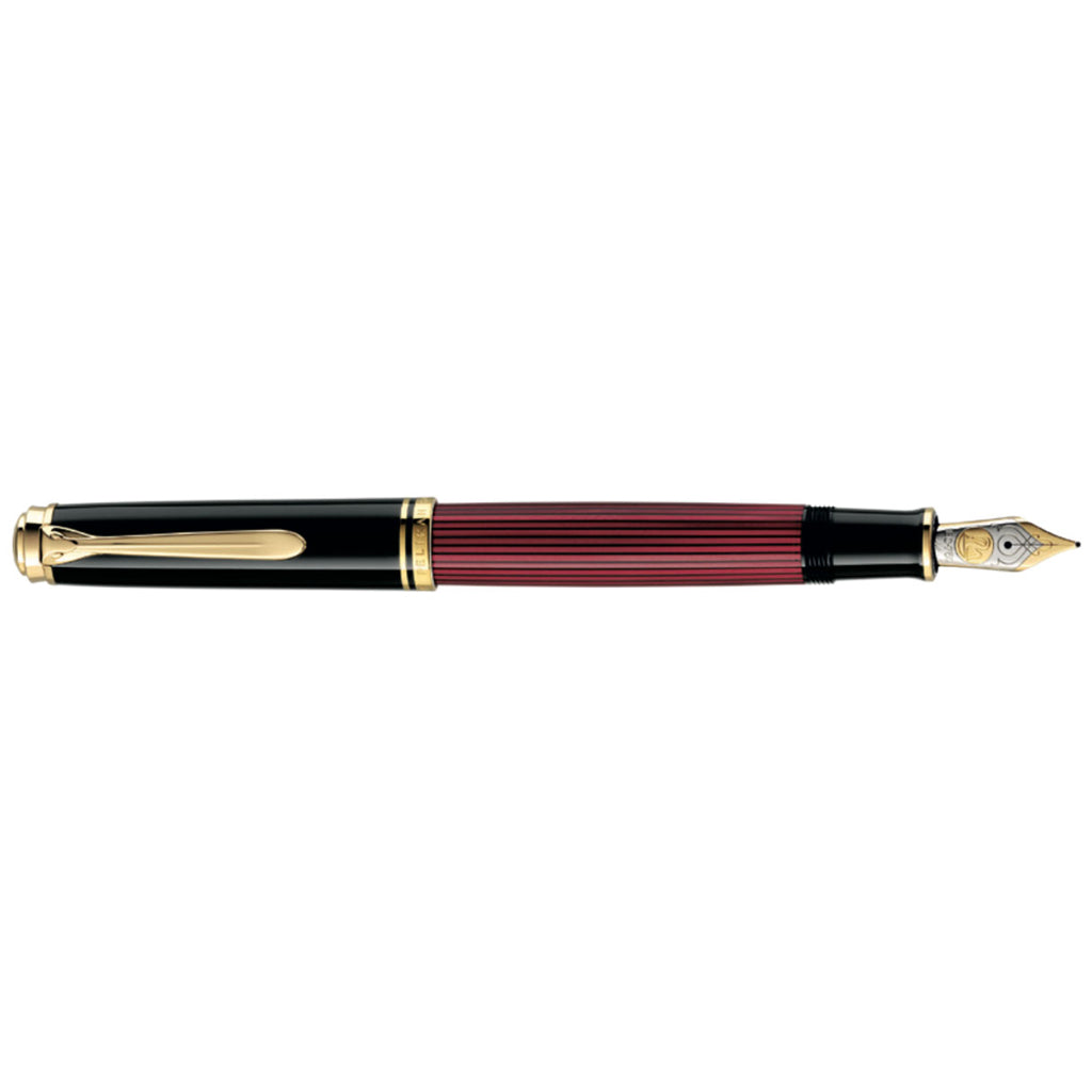 Pelikan Souverän M800 Black-Red - nibs.com
