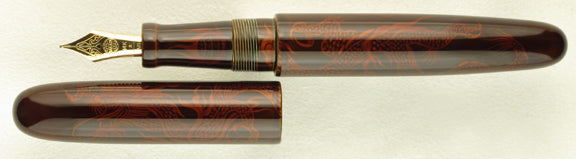 Nakaya Portable Cigar Ascending Dragon Heki-tamenuri - nibs.com