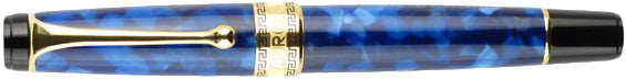 Aurora Optima Auroloide Blue Gold - nibs.com