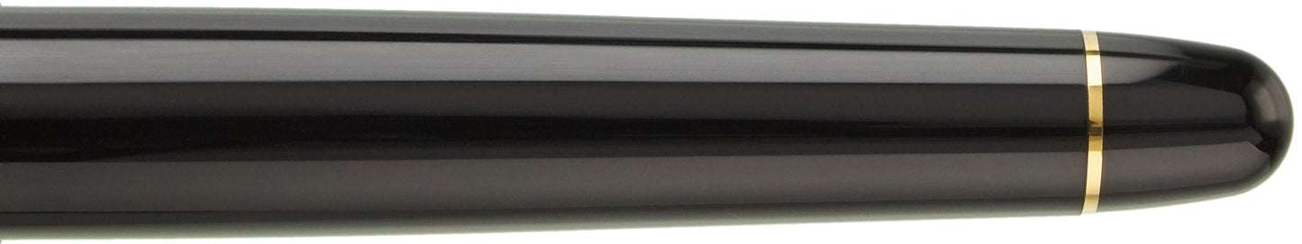 Platinum 3776 Century Black Gold Music Pen - nibs.com