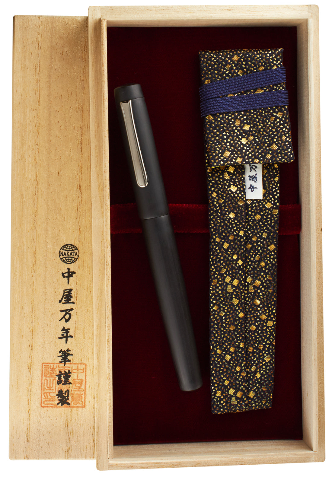 Nakaya Neo Standard Matte Black Hairline - nibs.com