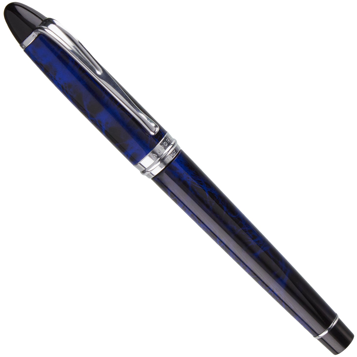 Aurora Ipsilon De Luxe Blue Lacquer - nibs.com