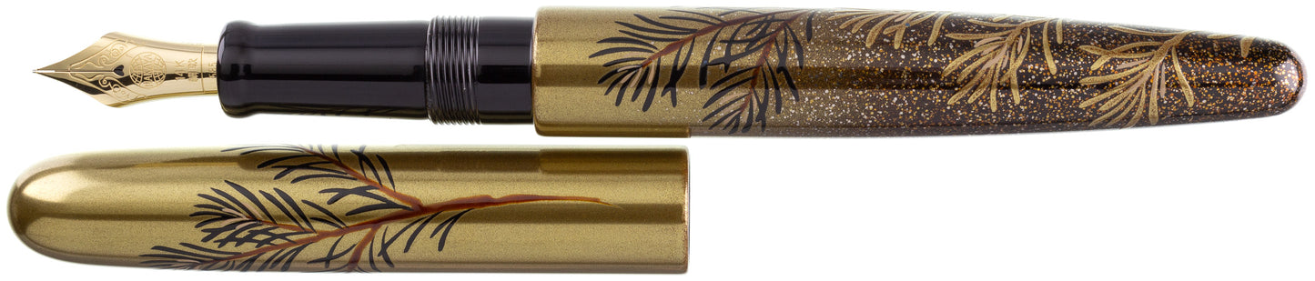 Nakaya Long Cigar Cypress Gold Gradation - nibs.com