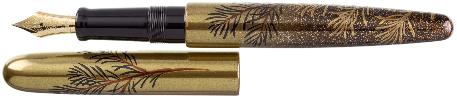 Nakaya Long Cigar Cypress Gold Gradation - nibs.com