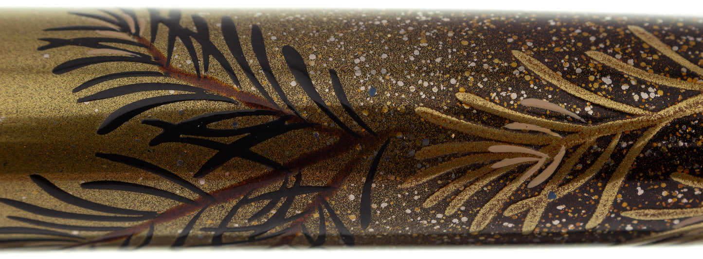 Nakaya Long Cigar Cypress Gold Gradation - nibs.com