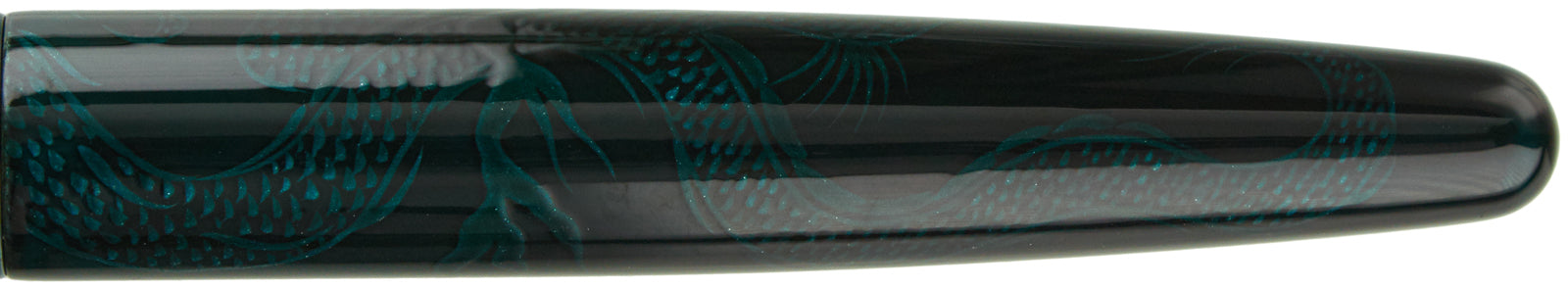 Nakaya Long Writer Ascending Dragon Ao-tamenuri - nibs.com