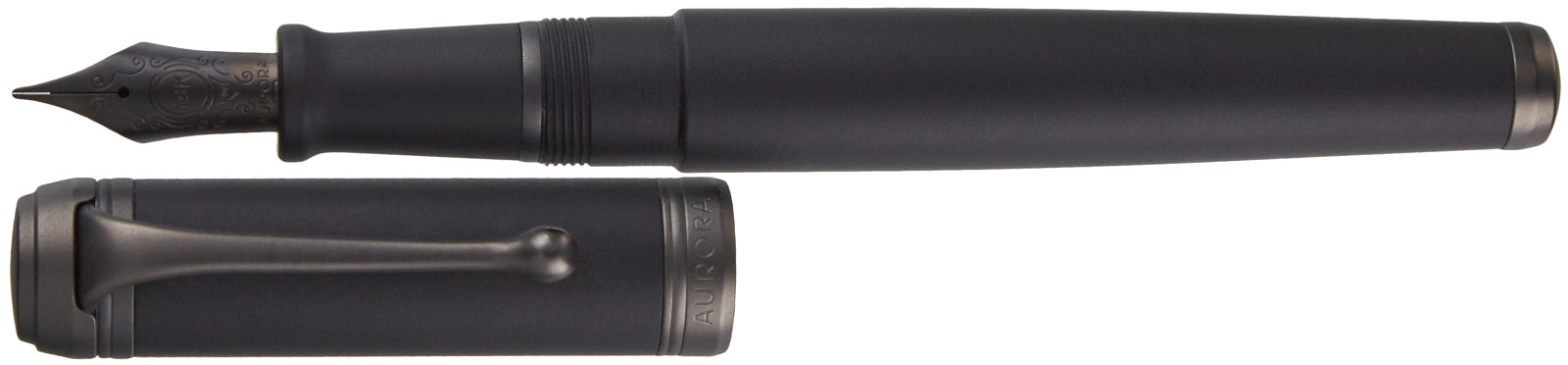 Aurora Talentum Matte Black Resin - nibs.com