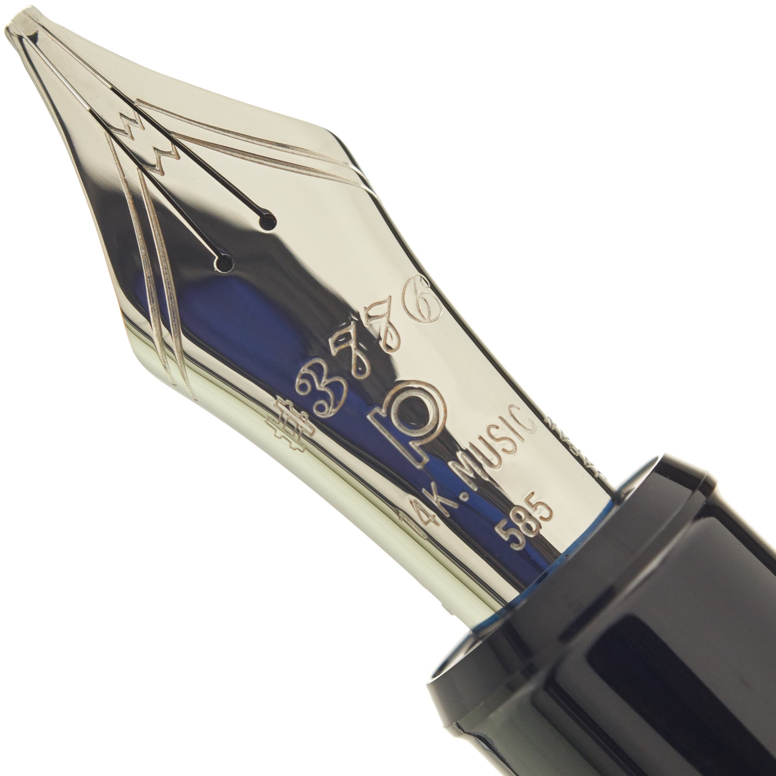 Platinum Black Rhodium Music Pen - nibs.com