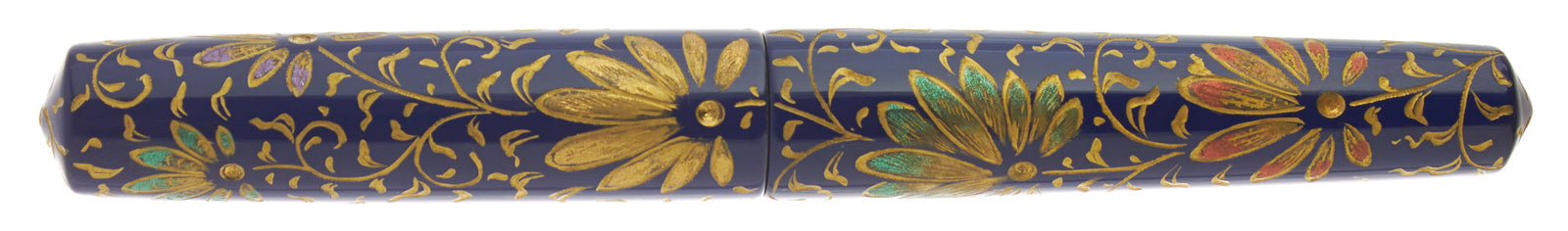 Nakaya Piccolo Cigar Chinkin Palmet Kikyo Colored Powders - nibs.com