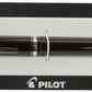 Pilot Falcon Resin Black Rhodium - nibs.com