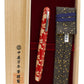 Nakaya Portable Writer White Roses - nibs.com