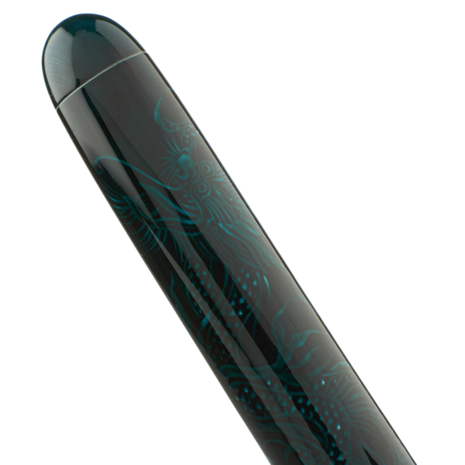 Nakaya Portable Writer Ascending Dragon Ao-tamenuri - nibs.com