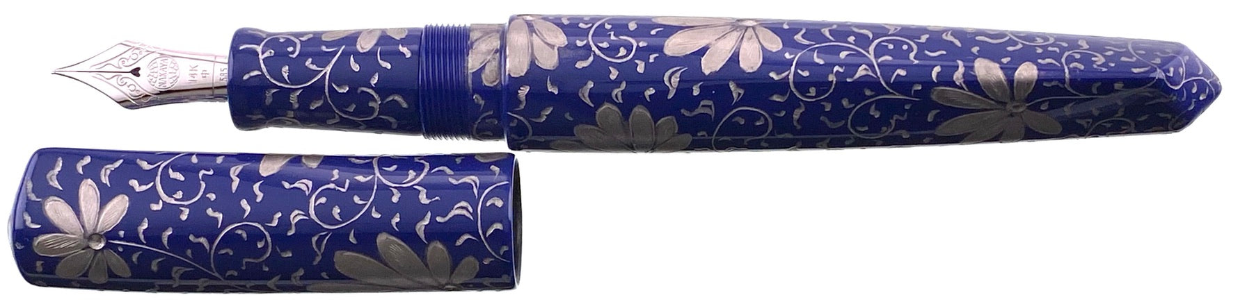Nakaya Dorsal Fin Version 2 Chinkin Palmet Kikyo - nibs.com