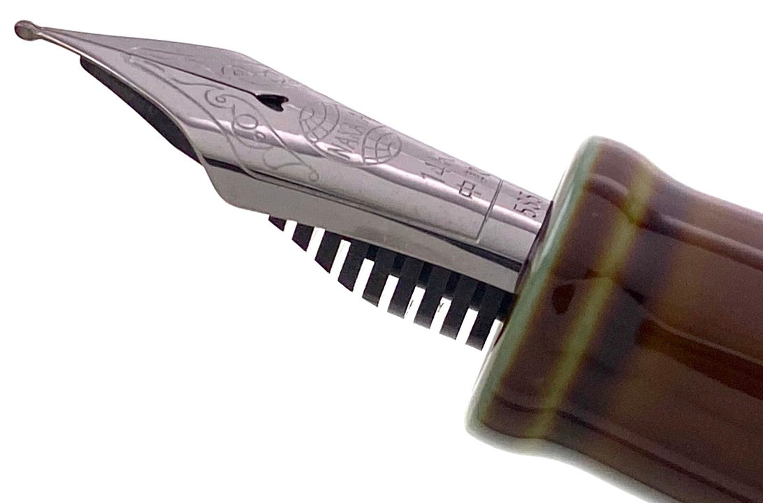 Nakaya 17mm Portable Cigar Heki-tamenuri - nibs.com